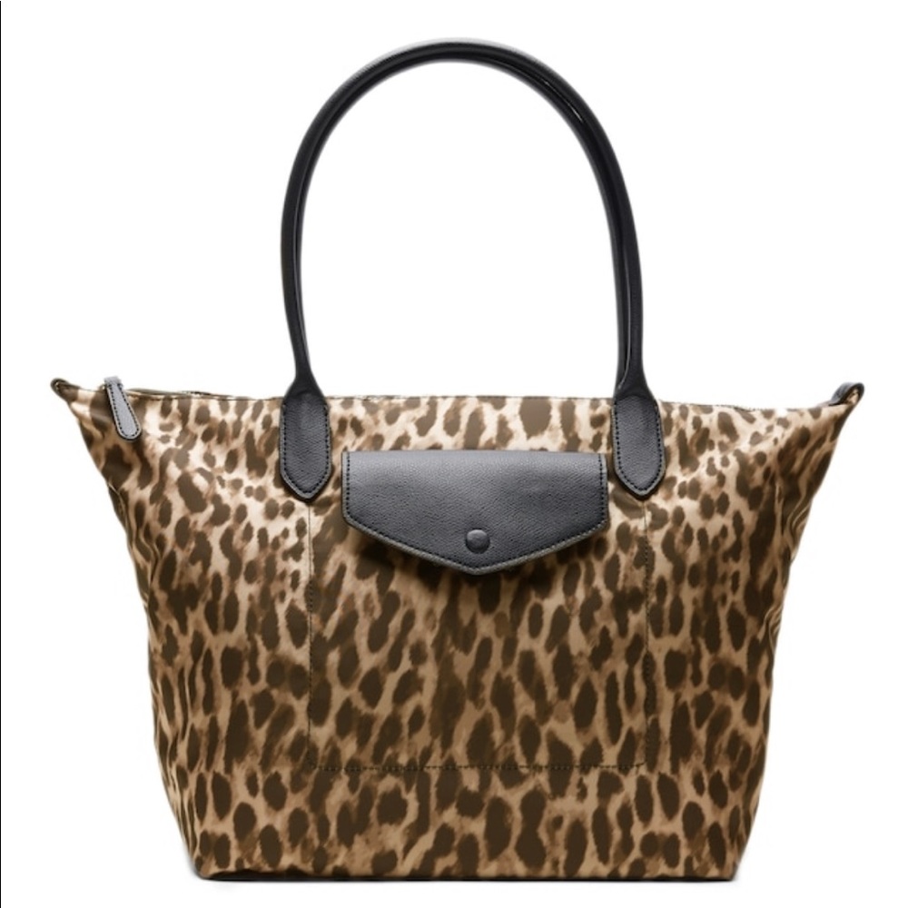 Banana Republic tote NEW
leopard print